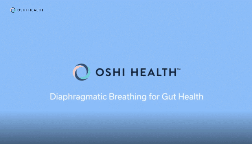 belly breathing video image
