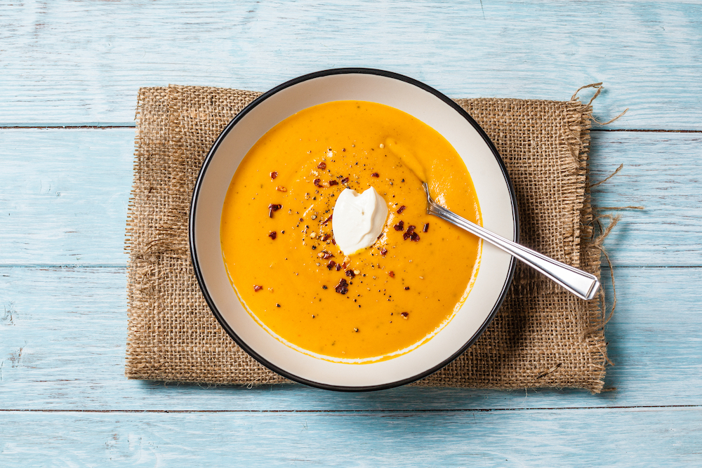 butternut squash soup is part of a GI Gentle diet